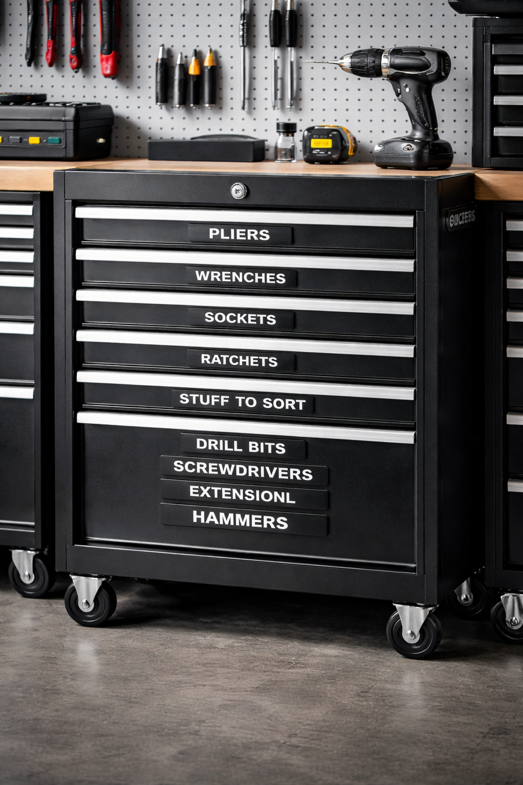Magnetic Toolbox Labels