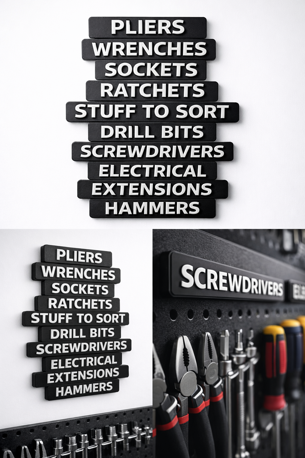 Magnetic Toolbox Labels